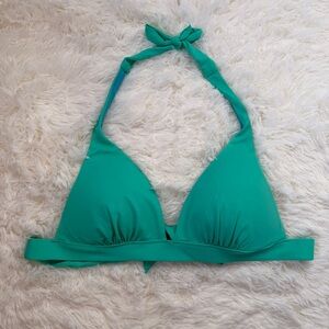 Victorias Secret Womens Bikini Top Size L Mint Green Swimwear Beach Tropical